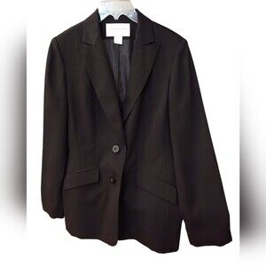 Jones New York two piece women's pants suit size 8 EUC
